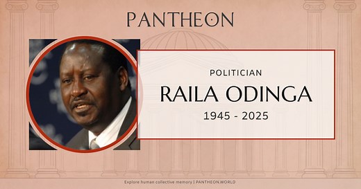 Raila Odinga Biography | Pantheon
