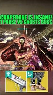 Chaperone MELTS This Dungeon Boss! Destiny 2