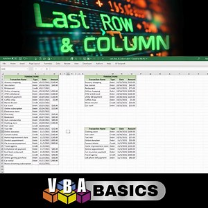11 reactions | 퐋퐀퐒퐓 퐑퐎퐖 & 퐂퐎퐋퐔퐌퐍 + 퐅퐑퐄퐄 퐖퐎퐑퐊퐁퐎퐎퐊: (links in comment section)  Friendly Reminder!  If you haven't already, it's time to catch my latest Excel VBA training session.  Discover the secrets to finding the last used row and column effortlessly. Don't wait any longer – watch it now for a game-changing Excel experience!  #exceltraining #lastRow #LastColumn #excelVBA #VBATraining | Excel For Freelancers | Facebook