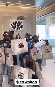 Congratulations to Zlatan Ibile on his new ZTTW fashion store 🏬🍾 | Entertainment Daily