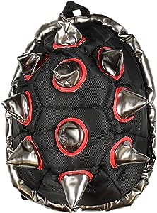 BioDomes Spiked Black-Red Turtle Shell Backpack