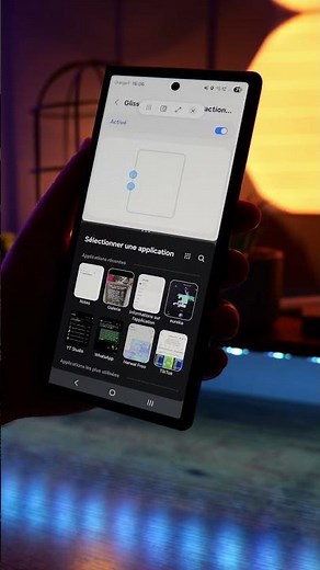 Double ton écran avec 2 doigts sur ton Samsung ! ✌️ #smartphone #astuce #tech
