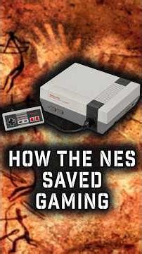 How the NES SAVED Gaming: The 1983 Crash Explained #Nintendo #GamingHistory #RetroGaming #Shorts