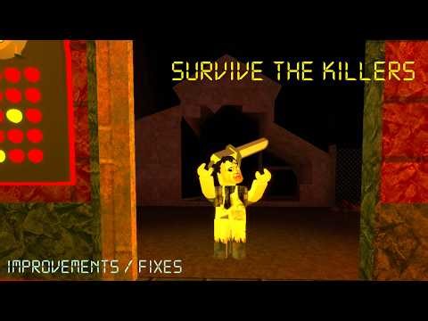 (IMPROVEMENTS & FIXES) Scary Elevator - Survive The Killers [Roblox]