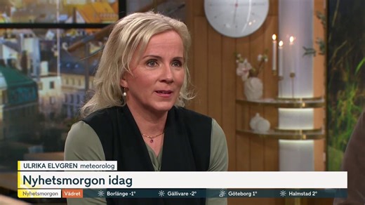 Väderprognos av Ulrika Elvgren