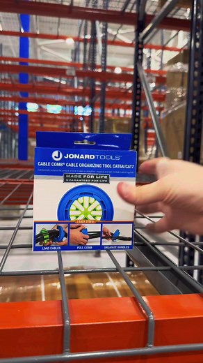 Clean cable management is key! The CTG-1000 & CCB-34 are a perfect combination for Cable Organization. Here's why: CCB-34 Cable Comb® - Holds up to 24 CAT6A, CAT7, or similar-sized cables - Compatible with cables up to 0.36