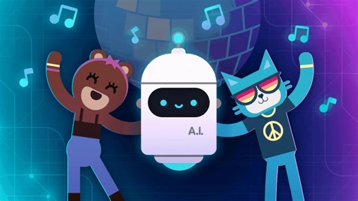 Dance Party: AI Edition is HERE to make your groove go digital! 🤖 Get in on the #HourOfCode action and create a virtual dance party at code.org/dance. New artists include Miley Cyrus, Jonas Brothers, Rosalia, Steve Lacy, Jasmine Sandlas, FIFTY FIFTY, and more! | Code.org