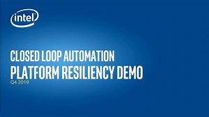 Closed Loop Automation - Telemetry Aware Scheduler for Service Healing and Platform Resilience Demo