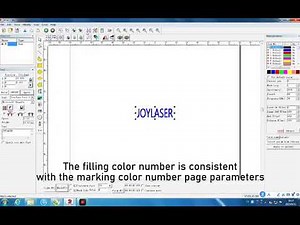 Marking Software Operation - Setting Speed, Power Demonstration#lasermachine #laser