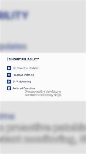 24/7 Monitoring Means Zero Surprise Downtime #reliability #tech