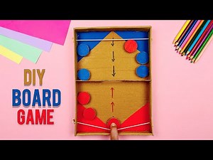 Make Your Own Board Game! 🕹️ Fun & Easy Craft for Kids