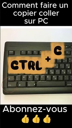 How to copy and paste on a PC?