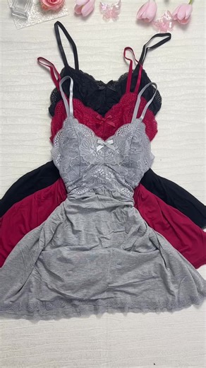 💋Elegant lace playful bow = your dream night outfit 💃🌙#spotlight #nightdress #chicme #lacedress#bow#nightgown#sleepwear#bodysuitce#sexy#honeymoon#sweetnight#datenight #grey#heart #wifelife #cutout#valentinesday #summer#2026#giftideas#spotlightfinds #dealsforyoudays、 #longewear #sleepwvear #spotlight #tiktokmademebuyit #dealdrops#valentinesday #valentinesdayoutfits #valentinesinspo #cute#beautifull #girls #tiktokshop