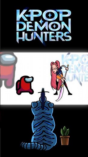 Mini Crewmate Kills K-Pop Demon Hunters | Recap #animations