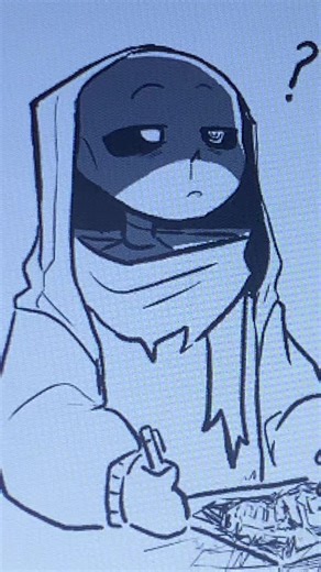 Dust Draws His Hallucinations - Horror Undertale AU Fanart