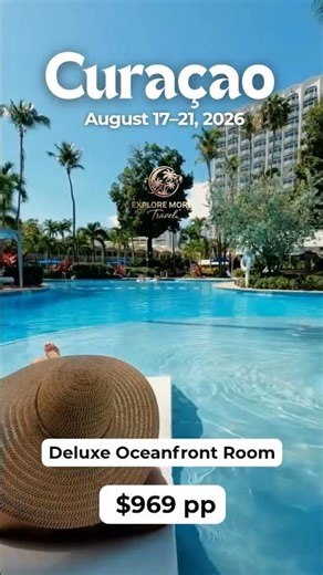 Let's go to Curaçao! Send email to info@exploremoreluxe.com for quote!