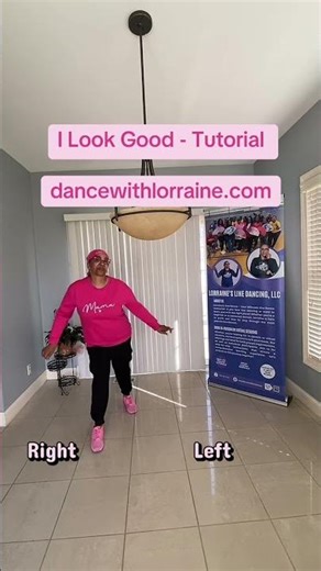 I Look Good Tutorial Demonstration - Chalie Boy - Lorraine’s Line Dancing