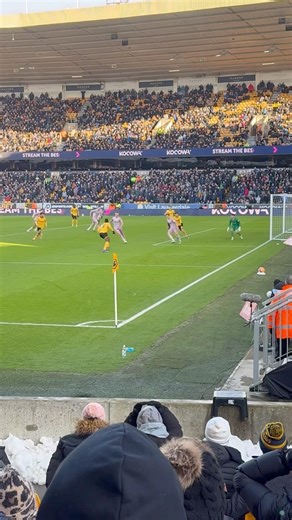 Fee Lopez shot against Shrewsbury #wolves #football #facup #shrewsbury