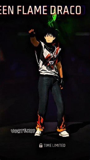 Free Fire Max: All Evo Emotes Evolution ⚡ | Vortex 07 #FFEdit