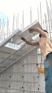332K views · 1.5K reactions | STR SLAB Decking Mivan shuttering #formworksystems #construction #building #civil #steel @highlight | Nintu Majumder | Facebook