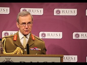 General Sir Nicholas Houghton: RUSI Chief of the Defence Staff Annual Lecture