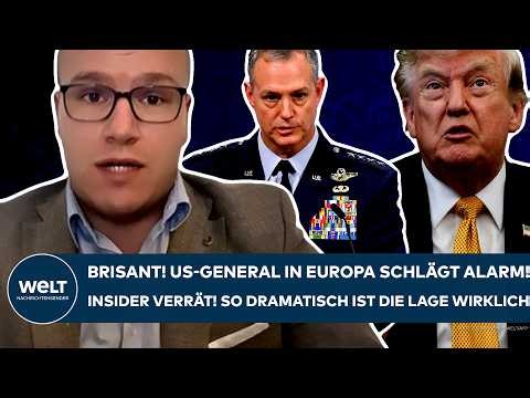 USA: Explosive! General in Europe sounds the alarm! Insider reveals! The situation is truly this ...