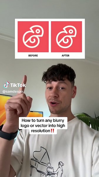 Turn Blurry Logos Into High Resolution with AI