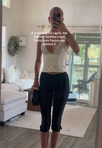 wearing size M and I’m 5’10 / 125 for reference!! @pacsun #capripants #summeroutfitinspo #summer2026 #tiktokshopfinds