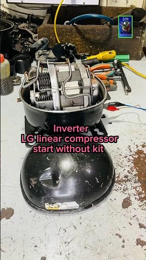 Lg linear inverter compressor #shorts