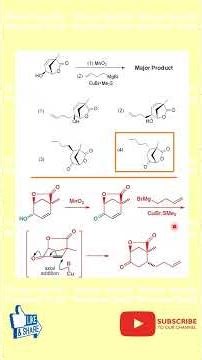 Oxidation followed by Conjugate Addition with organocuprate reagent