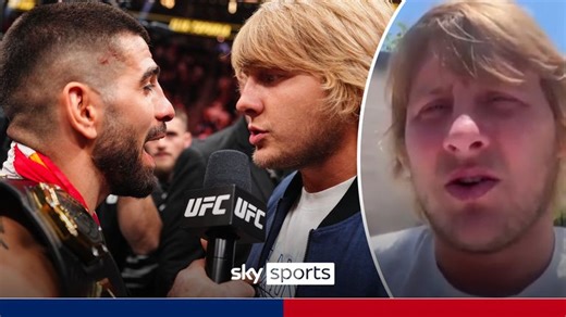 Paddy Pimblett hits back at claims that he is 'not deserving' of a UFC lightweight title fight against bitter rival Ilia Topuria