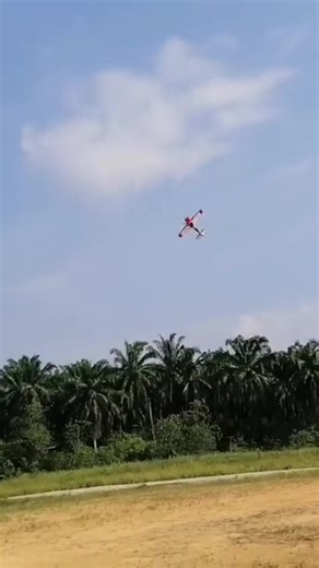 Prop hang Manuever Gasoline Power RC Plane #dleengines #prophang