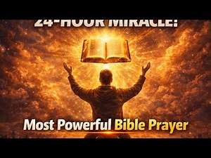 24-Hour Miracle! 🔥 Most Powerful Bible Prayer for Instant Answers | English"