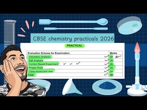 CBSE chemistry practicals 2026 🤩 | EVERYTHING EXPLAINED | CBSE PRACTICALS