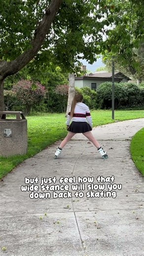 A Beginner Drill for Speed Control & Stopping ✋💫 #skating