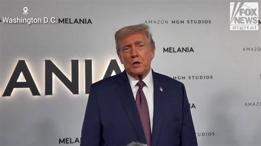 President Donald Trump called watching 'Melania' 'confirmation' that his wife is a 'very smart woman'