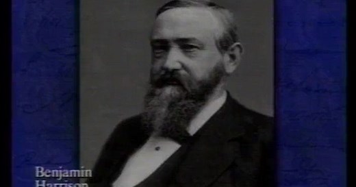 Life Portrait of Benjamin Harrison