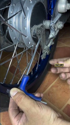 como regular o freio traseiro moto! #automobile #moto #dicas #curiosidades #cg160