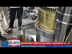 Cold Pressing Macadamia Nut Oil Extraction Machine