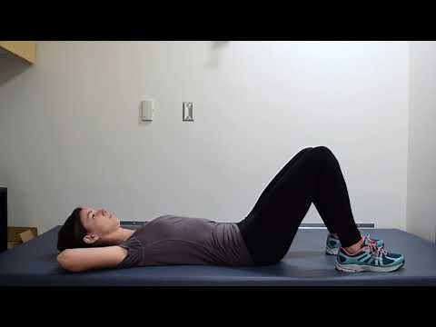 Supine Pelvic Tilts - Moving through Cancer – Penn State College of Medicine
