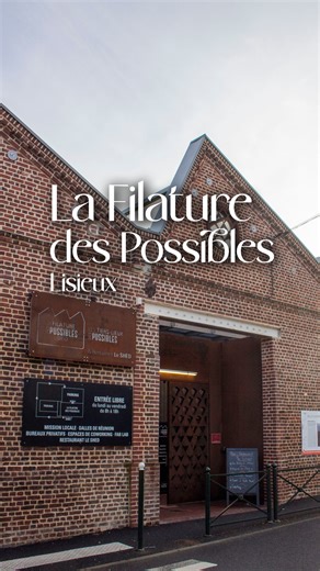 Calvados - Normandie on Instagram: "De filature à tiers-lieu, bienvenue à la Filature des Possibles à Lisieux !🧵 Alors qu'elle comptait plus de 300 métiers à tisser à une époque, aujourd'hui, il ne reste de la filature que cette architecture typique et ses poutres singulières en métal. Toutefois, le lieu revit aujourd'hui et vous propose : 💻 Espace coworking : ouvert du lundi au vendredi. 👔 Bureaux individuels en location longue durée 💻 Salles de réunion 🎤 Grand hall idéal pour vos événemen