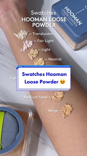 Loose Powder ini Available in 8 Shades‼️ #somethinc #loosepowder
