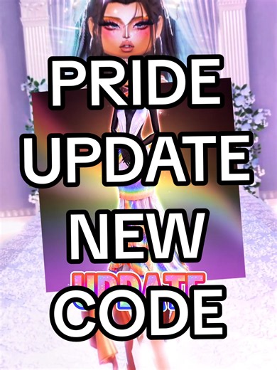 NEW CODE for the DTI PRIDE UPDATE coming on June 20th! #dresstoimpress #DTI #dresstoimpressroblox