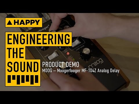 Moog: Moogerfooger MF-104M Analog Delay | Full Demo and Review