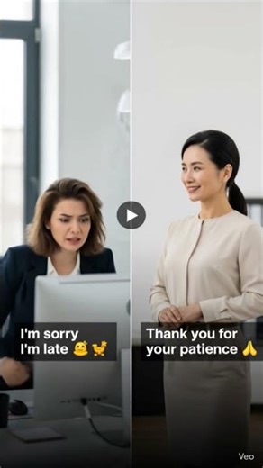 Stop Saying “I’m Sorry I’m Late” ❌ Say This Instead ✅