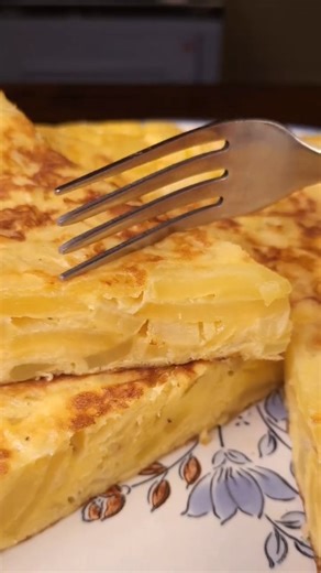 Not For Your Fork | Spanish omelette - The original recipe A simple Spanish Omelette made with onions, potatoes and eggs, cooked the classic way. This... | Instagram