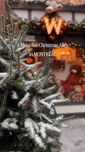 Gizem Şentürk on Instagram: "Hidden along Promenade Wellington, this tiny festive alley changes every single year — new décor, new theme, new dates — which makes it one of those holiday spots Montréal locals quietly wait for. ❄️✨ Think warm lights, cozy storefronts, mini decorations and that magical “if you blink, you’ll miss it” Christmas moment. If you love Christmas photos, winter walks and secret holiday corners, this one belongs on your list. 🎁💫 📍 Promenade Wellington – Verdun, Montréal
