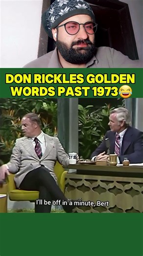 Flashback 1973 Don Rickles Golden words #donrickles
