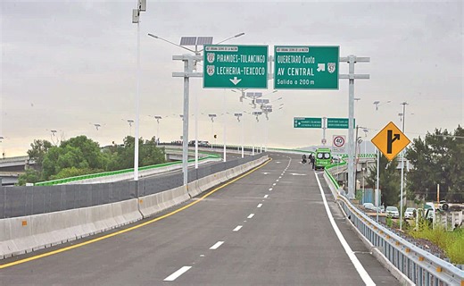 Autopista Siervo de la Nación permanecerá cerrada; señalan que no existen condiciones para utilizarla