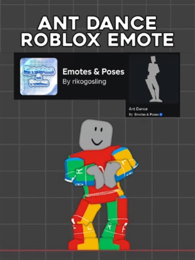 Ant Dance Roblox Emote #robloxemote #robloxdance #roblox #robloxoutfits #robloxoutfitideas